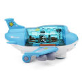 360° Rotating Electric Airplane Toys for Kids Bump and Go Action Toddler Toy Plane with LED Flashing Light Sound for Boys. 