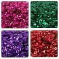 New Colors 1200pcs(20g) 6mm Sequin PVC Flat Round Loose Sequins Paillettes Sewing Wedding Craft Women Garments Accessories. 