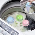 Laundry Clean Ball Floating Lint Hair Catcher Mesh Pouch Dirty Fiber Collector Reusable Washing Machine Laundry Filter Bag. 
