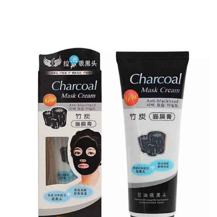 Charcoal Mask Cream Anti-Blackhead - 130g