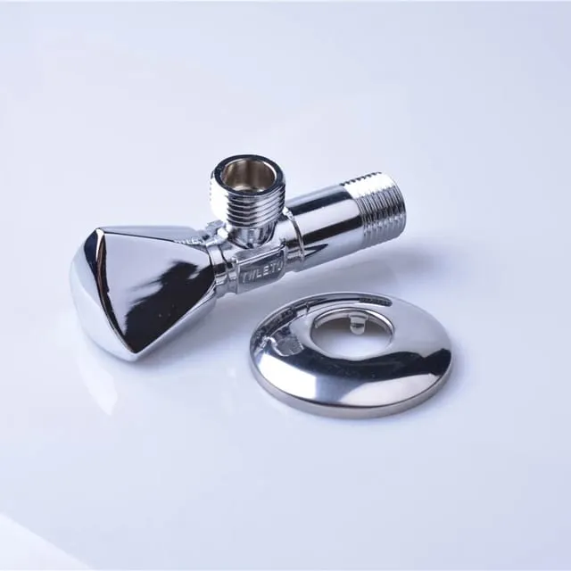 Brass%20Angle%20Valve%201/2"%20T%20Cock%20Wall%20Mounted%20Chrome%20High%20Quality%20Leak%20Proof%20with%20Brass%20Spindle%20For%20Bathroom%20&%20Kitchen%20-%20Image%204