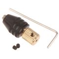 Electric Motor Mini Drill Chuck Fixture Clamp For 0.3-3-5mm 3-5mm Hole. 