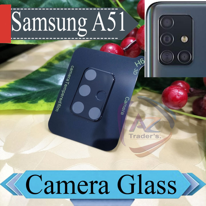 Samsung A51 3D Camera Lens Glass Tempered Glass Protector Lens Glass 100% Orignal Premium Quality Back  Camera Protector