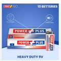 Pack Of 5- Long Lasting 9V Battery Model: 6F22. 