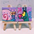 Customize canvas painting on canvas ready to hang beautiful art for office and home. 