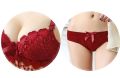 New Sexy Design Bra Set Unique Lace Style With painty Set For Women Padded or Removable Pad Wire Bra For Girls Net Style Underwear (skin, blue, red, black and Green color available We may send any color  size (30 to 38). 