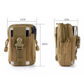 Tactical Pouch EDC Bag Compact Water- Resistant Utility Gadget Hanging Waist Saddlebag for Outdoor Sports Gadget Belt Waist Bag. 