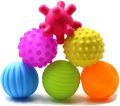 Sensory Multi Texture Ball Set Develop baby's Tactile Senses Toy Baby Touch Hand Ball Toys Baby Training Ball Massage Soft Ball. 