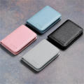 New Super Slim Soft Wallet PU Leather Mini Credit Card Wallet Purse Card Holders Men Wallet Thin Small Short Skin Wallets. 