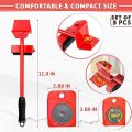 Furniture Lift Mover Tool, Cumuul Mr Hercules Furniture Movers, Furniture Lift Movers with Wheels, Furniture Lift Moving Tool, Furniture Lift Tool, Heavy Duty Furniture Lift Mover Tool Set. 