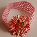 elastic hair band fruit design for baby girl. 