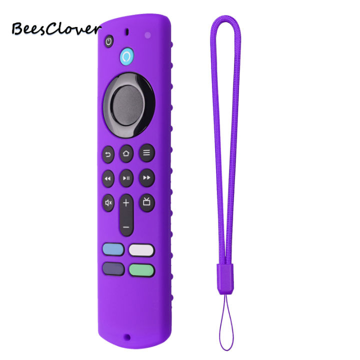 BeesClover%20Silicone%20Remote%20Protective%20Case%20Glow%20In%20Dark%20Replacement%20Shockproof%20Luminous%20Controller%20Sleeve%20With%20Lanyard%20Compatible%20For%20All-new%20Amazon%20Fire%20TV%20Stick%204K%202023%20Remote%20Controls%20-%20Image%209