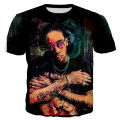 New Fashion Cool Wiz Khalifa 3D Printed T-shirts Men/women Streetwear Tops Casual Harajuku Style changert. 