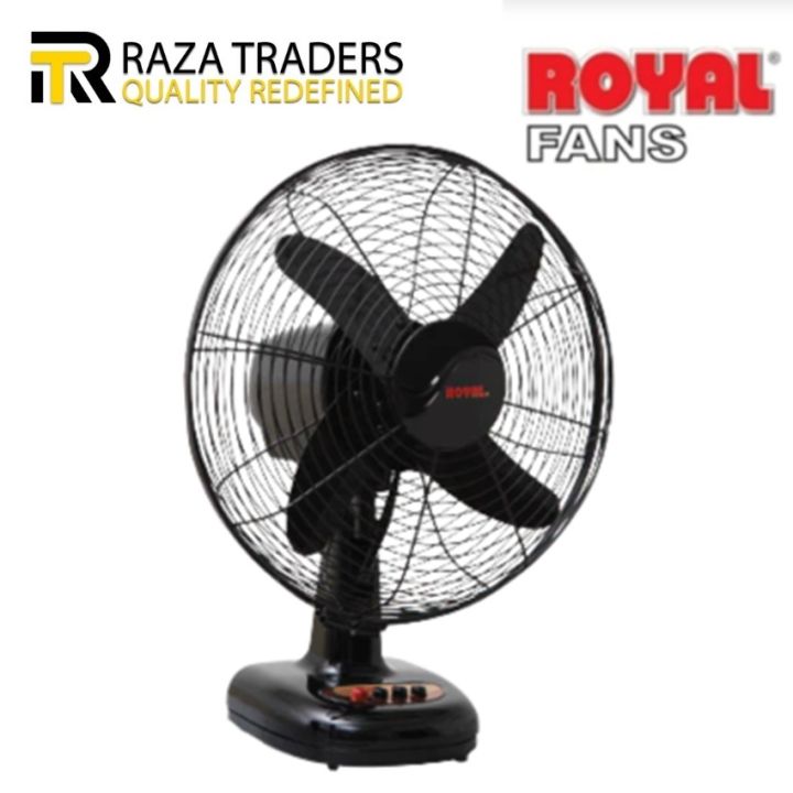 Ali Raza Air Fan Royal Table Fan 14 Inch | Portable Cooling Fan with 100% Pure Copper ...