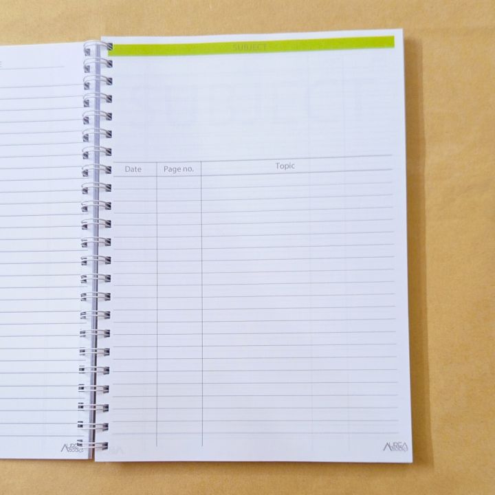 Customized%20A4%20Student%20Notebook%20with%20Numbered%20Pages%20-%20Aurea%20Books%20Premium%20Quality%20Customized%20Covers%20Numbered%20Pages%20Notebook%20-%20Image%205