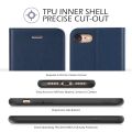 TUCCH iPhone 8 Case, iPhone 7 Case, iPhone 8 Wallet Case [Kickstand][Magnetic Closure] Flip Cover with [TPU Inner Shell] [Card Slots] Leather Folio Case Compatible with iPhone 7/8-4.7 inches Blue. 