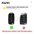 TPU Car Flip Key Case Cover Shell For Volkswagen VW Polo Golf Passat Tiguan Beetle Caddy T5 Up Eos Skoda Octavia Seat Leon Altea. 
