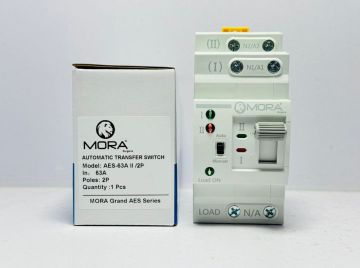 Original Mora Ats Switch Mora A Automatic Transfer Switch Change Over Switch Single Phase