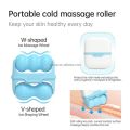 Ice Roller for Face & Eye Puffiness Relief, Ice Face Roller, Facial Icing Rolling Mould Moisturizing Reusable Massager for Home (Skin Ice Roller). 