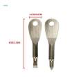 Screwdriver Set, Flathead and Phillips Screwdriver, Key Chain Screwdriver, for ' Sock Filler. 