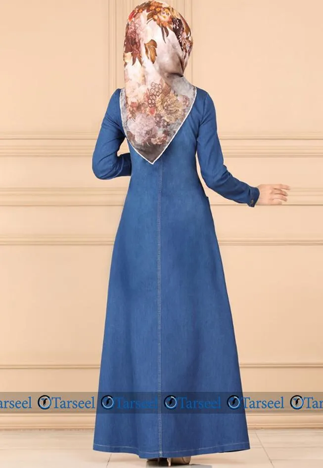 Denim abaya designs 2020 discount