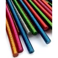 5 Small (7mm thick) Hot Glue Gun Glitter Sticks. 