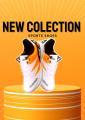 ADORAL SPORTS SHOES WHITE BLUE COLOUR. 
