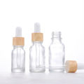 Empty Clear Glass Dropper Bottle, Plastic Cap, Refillable Liquid Container, Eye Drops, Serum Perfume Essential Oil, 5ml-100ml. 