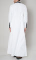Customize Designer White Arabic Thobe. 