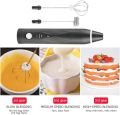 High Quality Coffee Beater and Egg Whisker, Rechargeable USB Connect, Milk Frothier & Former, Egg Beater, Cake Beater, Portable Hand Beater & Mixer, 2 in 1 Electric Egg Beater Coffee - USB Adjustable Electric Blender. 