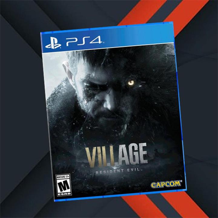 PLAYSTATION 4 DVD RESIDENT EVIL VILLAGE PS4 GAME