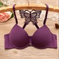 Butterfly Style Bra For Women's Front Open Light Padded Bras For Bridals Push Up Style Front Open Bra For Girls And Women. 