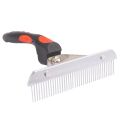 2X Pet Comb Extra-Large Rake Comb Grooming Brush Deshedding Tool Beauty Comb for Large Dogs Golden Retriever Husky. 