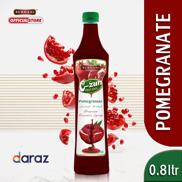 Burhani C-zun Promix Pomegranate - Syrup - Sharbat - 800ml