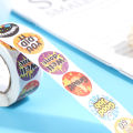 500pcs “good job" reward sticker 8 designs cartoon words sticker good for kids Lonni. 