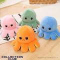 Reversible Octopus Plush (Big Size), Adorable, Soft Cotton Soft, Double Sided Gift for Kids, Emotional FlapReversible Octopus Doll Doublesided reversible octopus toys Octopus Plush Toy Flipped octupus stuffed toy for Kids. 
