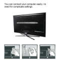 5V 3Pin Manual Button RGB LED Light Bar for Computer Background Colorful. 