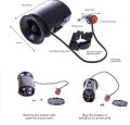 Bicycle 6-Sounds Electronic Bell Loud Alarm Strong Loud Horns Safety Siren Ultra-Loud Bike Horn Alarm Cycling Accessories. 