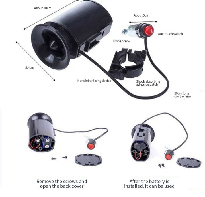 Bicycle%206-Sounds%20Electronic%20Bell%20Loud%20Alarm%20Strong%20Loud%20Horns%20Safety%20Siren%20Ultra-Loud%20Bike%20Horn%20Alarm%20Cycling%20Accessories%20-%20Image%205