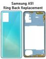 Samsung A51 Back Battery Cover with Side Ring and Camera lens, Buttons and with Logo , Samsung A51 Ring Back Replacement. 
