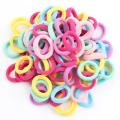 Hair Ties Colorful Hair Rope Soft Elastic Hair Ties Seamless Hair Bands-colorful. 