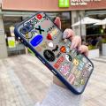 YIWESAN For Asus Zenfone 4 Max Plus ZC554KL Case Fashion Tide Brand Cool Pattern Thin Side Square Edge New Design Shockproof Frosted Transparent Hard Phone Cases Silicone Casing Full Cover Camera Protection Softcase Boy. 