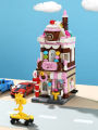 City Corner Building Blocks  Toy Set (Department Store, 389 Pcs) 5 in 1. 