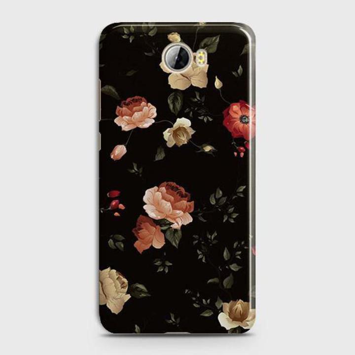 Dark Rose Vintage Flowers 3D Print Case For Huawei Y5 II