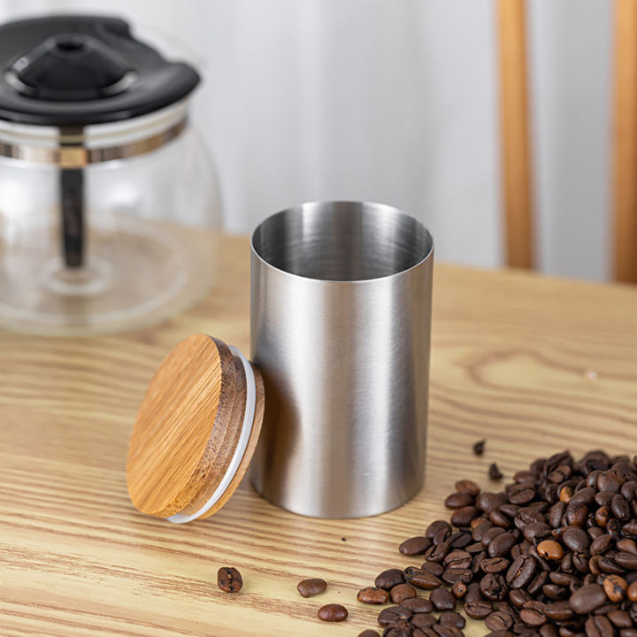Stainless Steel Milk Powder Container Stainless Steel Airtight Tea Seal Jar Portable Storage Bottle for Kitchen Travel Ideal for Coffee Beans Candy More Sealed Jar for Tea