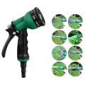 Garden Hose Nozzle, Heavy Duty Water Hose Nozzle with 7 Adjustable Spray Patterns, High Pressure Hand Sprayer with Flow Control, Best for Watering Plants & Lawns, Washing Cars & Pets. 