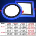 【Miga Plaza】Dual Acrylic LED Recessed Ceiling Panel Down Lights Ultra Slim Lamp for Indoor Office Restaurant. 