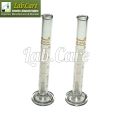 10ml Graduated Cylinder, Borosilicate 3.3 Glass, Single Metric Scale, Normax. 