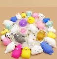 60-1PCS Kawaii Squishies Mochi Anima Squishy Toys For Kids Antistress Ball Squeeze Party Favors Stress Relief Toys For Birthday. 