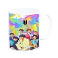 BTS Printed Customized Mugs for coffee, Mugs for girls, Mugs for tea, Mugs for gift, Mugs for boys (PERFECT GIFT FOR YOUR FAMILY & FRIENDS). 
